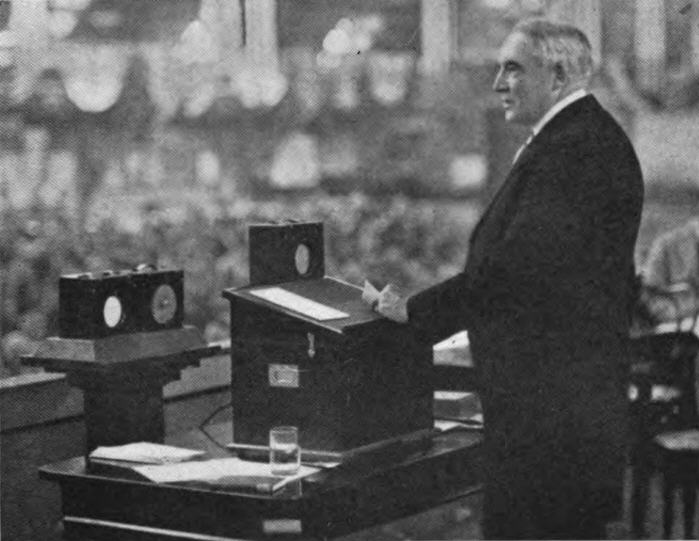 June 14, 1922: First Presidential Address